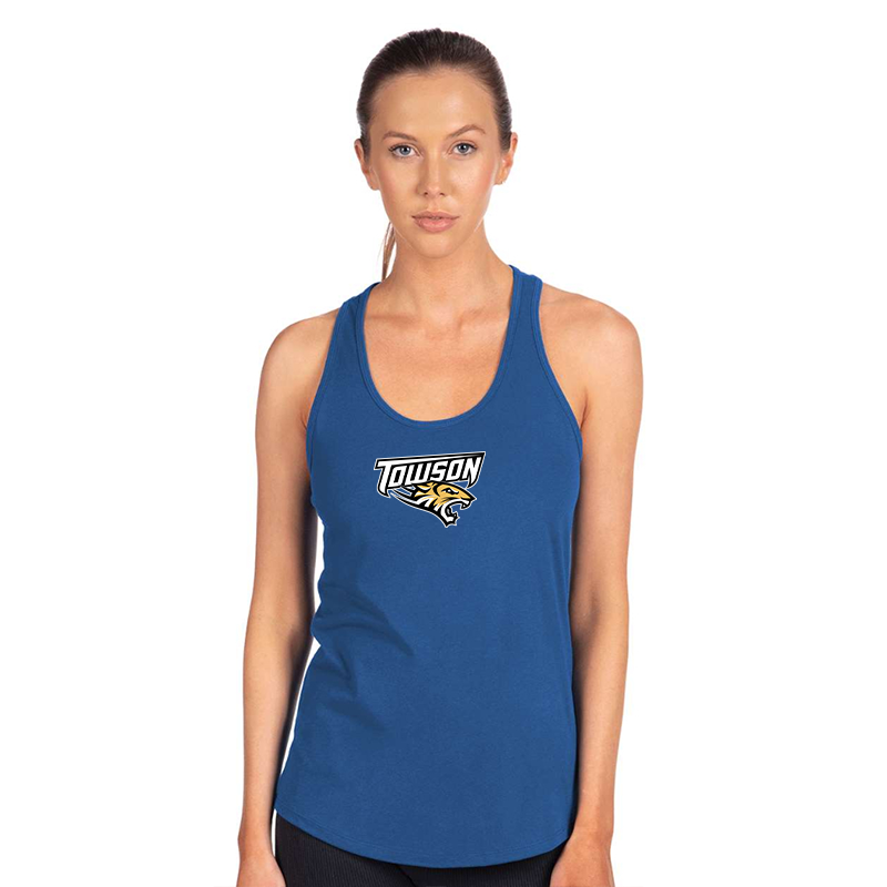 Women's Towson Tigers Next Level Ideal Racerback Tank